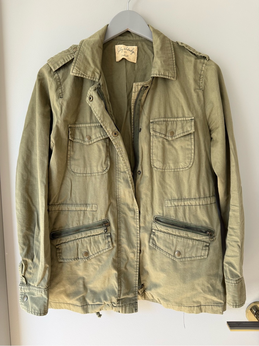 Lily Aldridge for Velvet Khaki Jacket